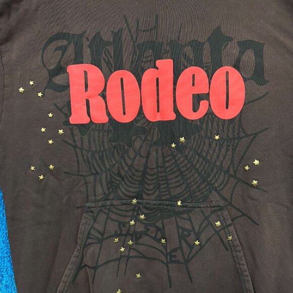 Travis Scott X SP5DER ATL Rodeo Days Before RodeoHoodie Size Extra Large - Picture 2 of 4
